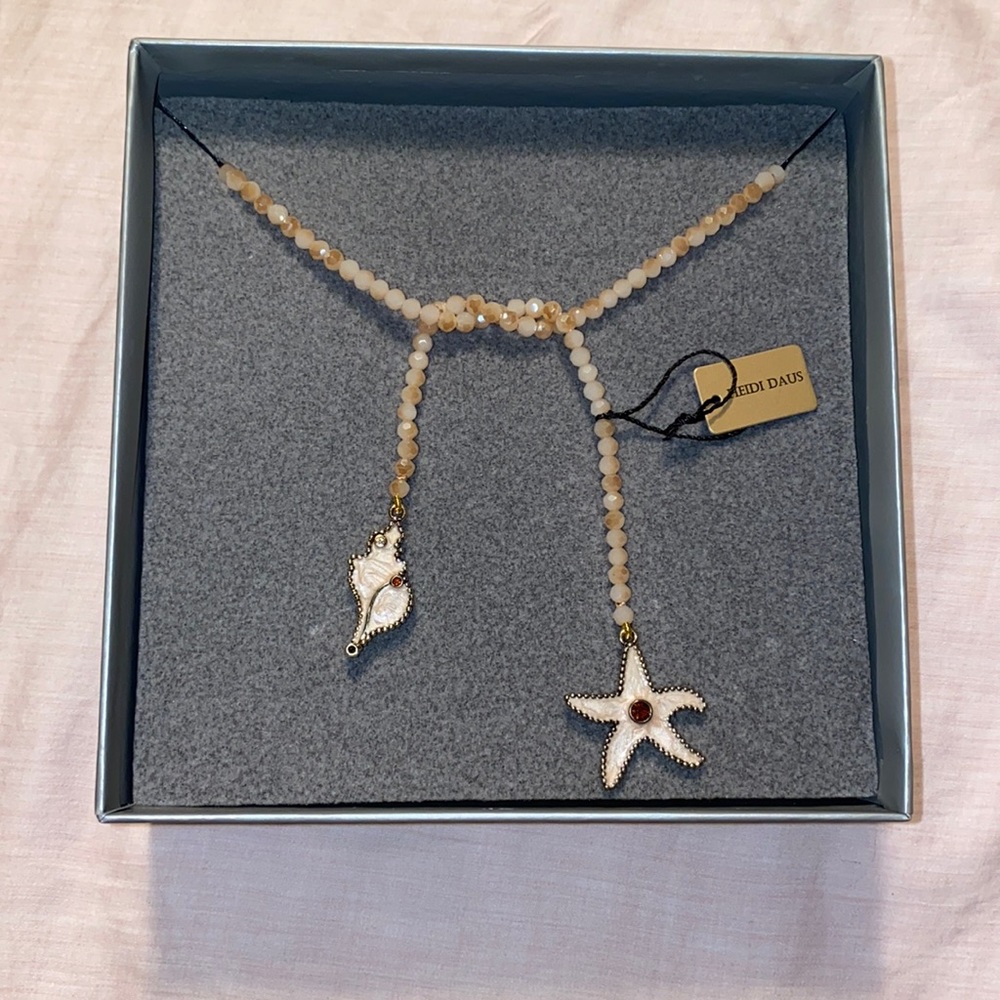 Heidi Daus “Sea-fistication” Beaded Necklace